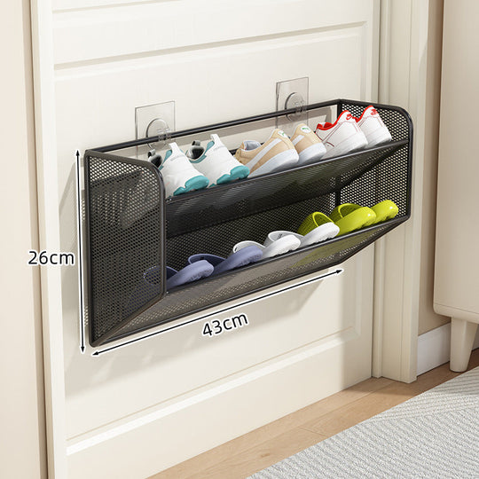 Unisex Tür-Schuhregal Organizer mit belüftetem, abgewinkeltem Design 12