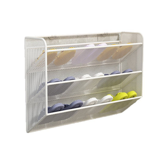 Unisex Tür-Schuhregal Organizer mit belüftetem, abgewinkeltem Design 5