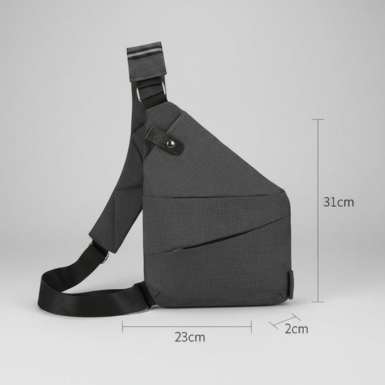 Unisex Umhängetasche Minimalistisch für Reisen 9