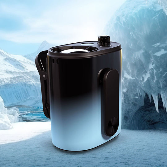 Unisex Verdunstungsluftkühler Tragbar mit Eisfach und USB-Ladefunktion 2