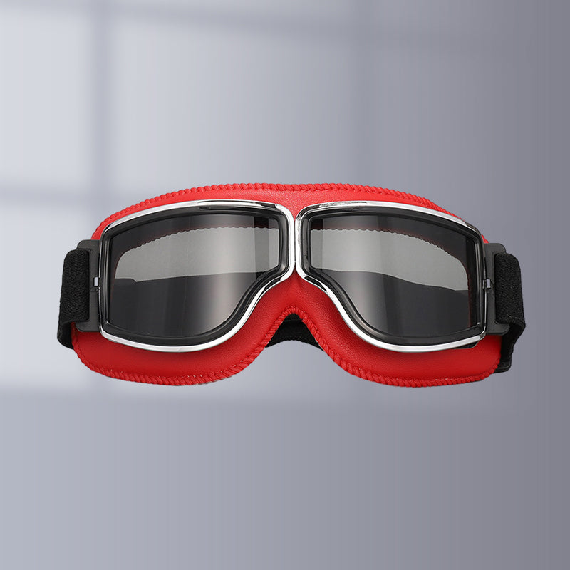 Unisex Vintage Motorradbrille im Retro-Stil 10