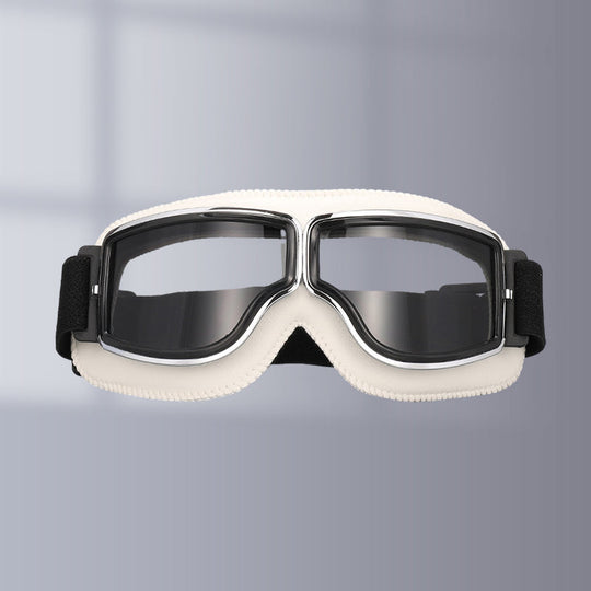 Unisex Vintage Motorradbrille im Retro-Stil 11