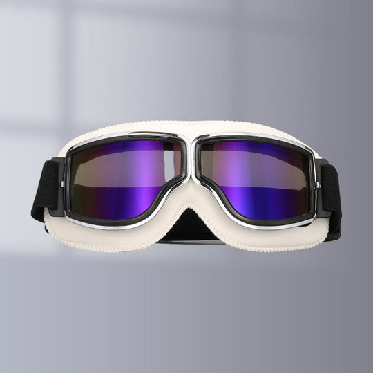 Unisex Vintage Motorradbrille im Retro-Stil 12