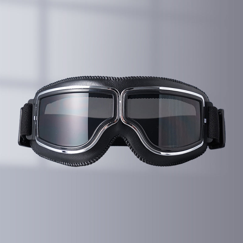 Unisex Vintage Motorradbrille im Retro-Stil 18