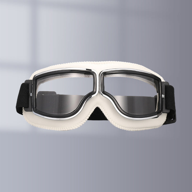 Unisex Vintage Motorradbrille im Retro-Stil 19