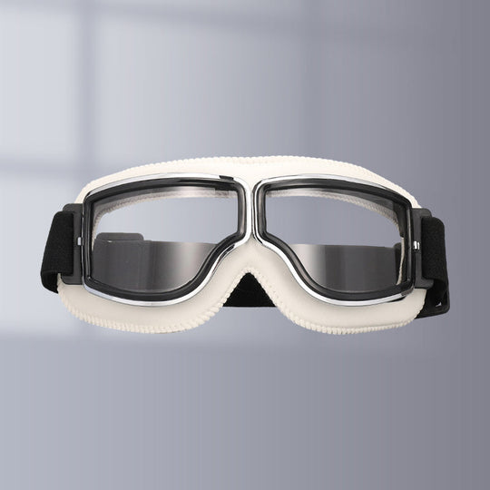Unisex Vintage Motorradbrille im Retro-Stil 19