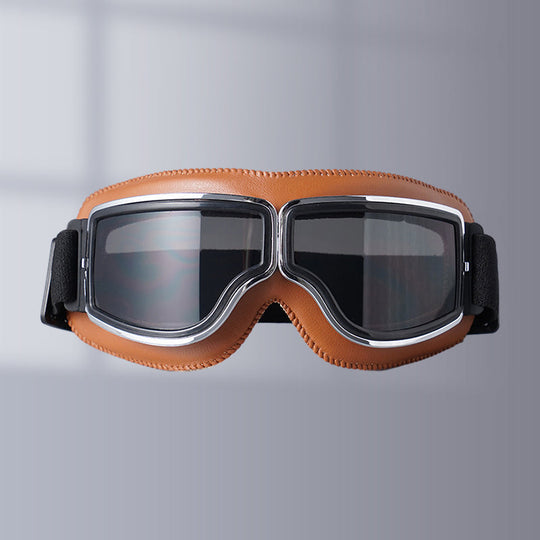 Unisex Vintage Motorradbrille im Retro-Stil 9