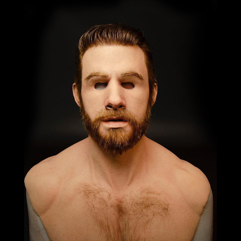 Unisex Vollgesichtsmaske Realistisch für Halloween und Cosplay 11
