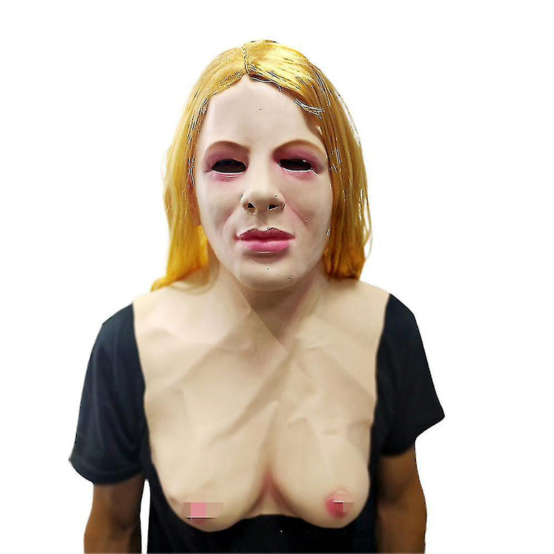 Unisex Vollgesichtsmaske Realistisch für Halloween und Cosplay 27