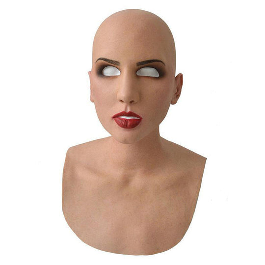 Unisex Vollgesichtsmaske Realistisch für Halloween und Cosplay 33