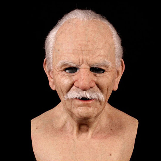 Unisex Vollgesichtsmaske Realistisch für Halloween und Cosplay 8