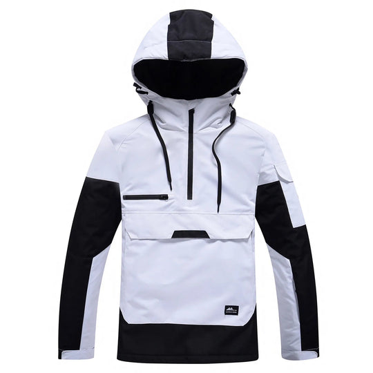 Unisex Winterjacke mit Kapuze für kalte Tage, ideal für Wintersport und Outdoor-Aktivitäten 1