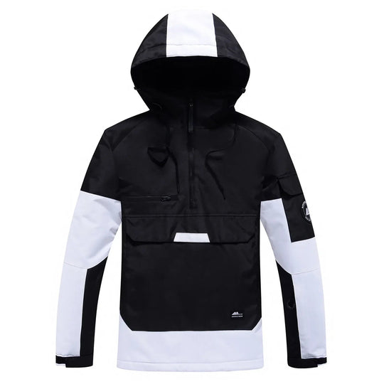 Unisex Winterjacke mit Kapuze für kalte Tage, ideal für Wintersport und Outdoor-Aktivitäten 4