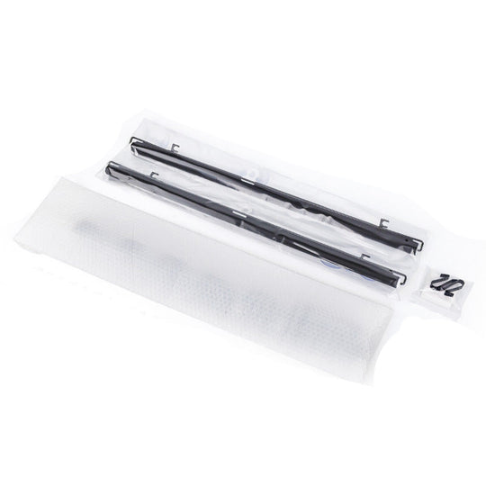 Unisex Wischerblatt Komplettset mit Universaladapter und langlebiger Gummilippe 0