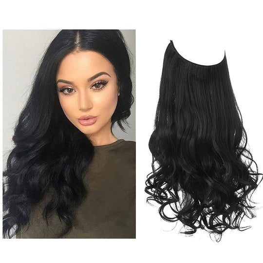Unsichtbare Haarsträhnen für volles Haar 7
