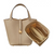 Damen Handtasche Organizer Stilvolles Design Kunstleder 1