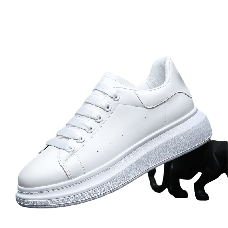 Herren Sneakers Urban Stil Leder Atmungsaktiv Schockabsorbierend 1