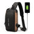 Usb-Lade Crossbody Tasche
