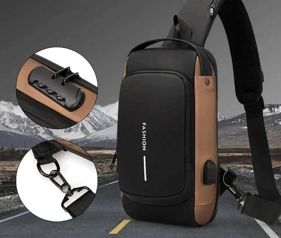 Usb-Lade Crossbody Tasche