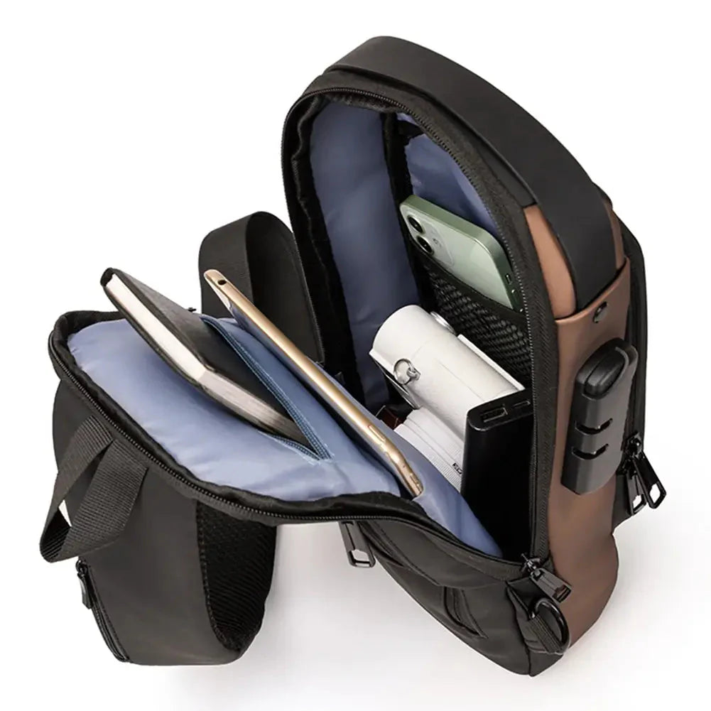 Usb-Lade Crossbody Tasche