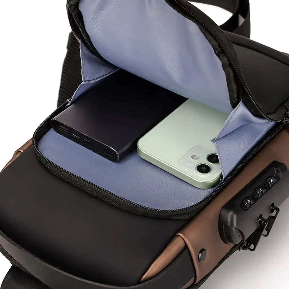 Usb-Lade Crossbody Tasche