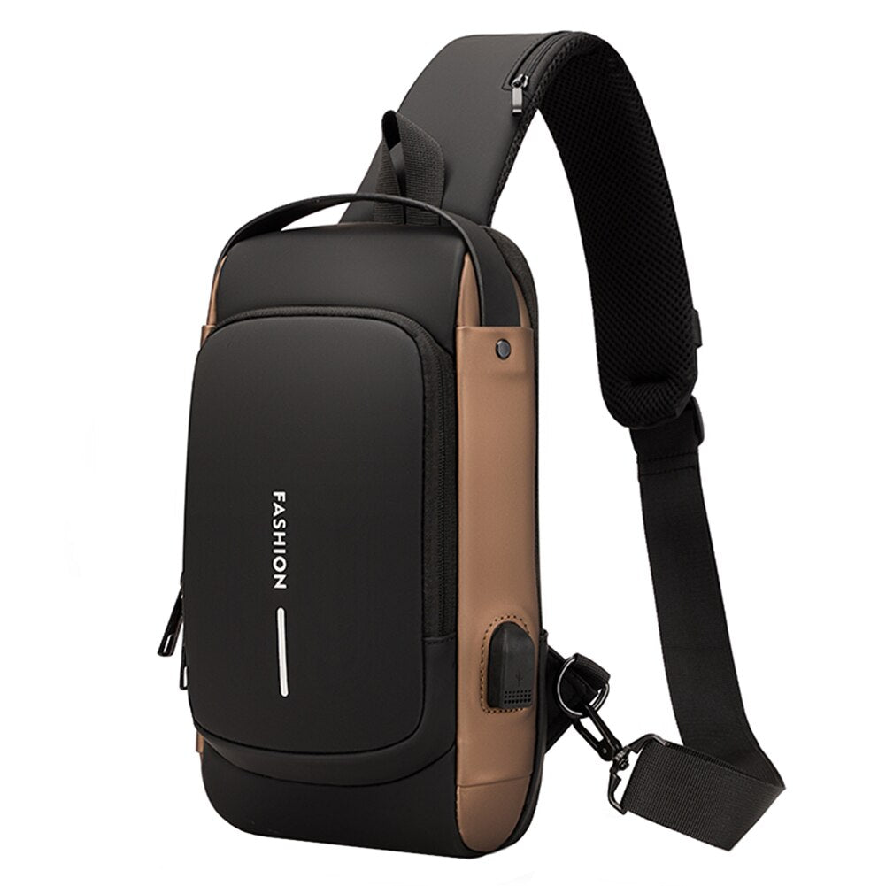 Usb-Lade Crossbody Tasche