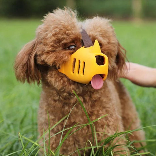 Verstellbarer Maulkorb für Hunde Atmungsaktiv und Komfortabel, Ideal für Kleine und Große Hunde 6