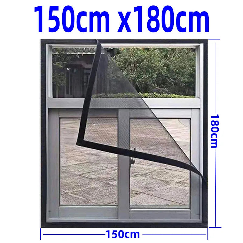 Verstellbares Fensternetz für Mückenschutz - Effektive Insektenbarriere 13
