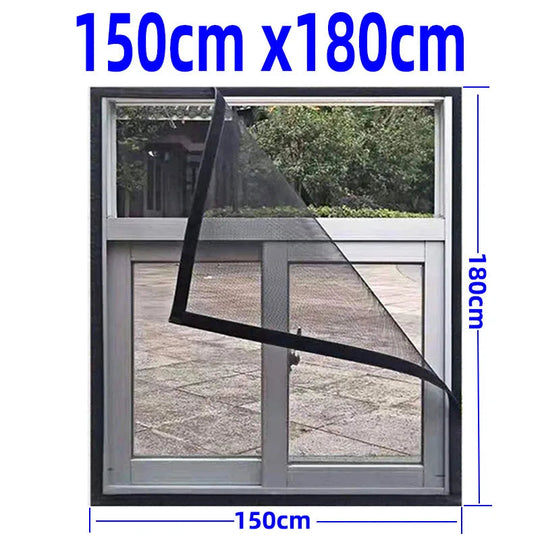 Verstellbares Fensternetz für Mückenschutz - Effektive Insektenbarriere 13