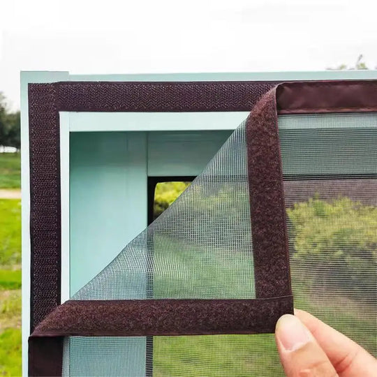 Verstellbares Fensternetz für Mückenschutz - Effektive Insektenbarriere 2