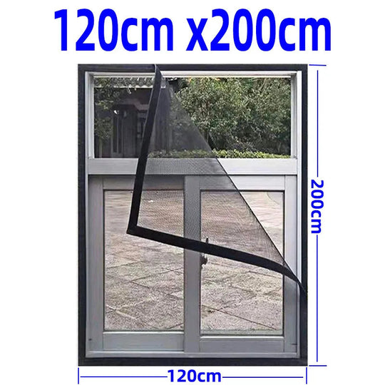 Verstellbares Fensternetz für Mückenschutz - Effektive Insektenbarriere 9