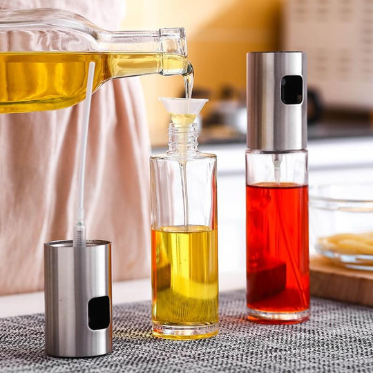 Vielseitiger Ölflaschen-Sprüher für die Küche mit Präziser Ölverteilung 1