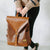 Vintage Kunstleder-Rucksack