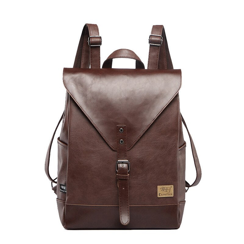 Vintage Kunstleder-Rucksack