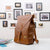Vintage Kunstleder-Rucksack