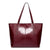 Vintage Öl Wachs Leder Tote Tasche