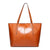 Vintage Öl Wachs Leder Tote Tasche
