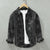 Herren Langarmshirt Patchwork Baumwolle Polyester Stylish 1