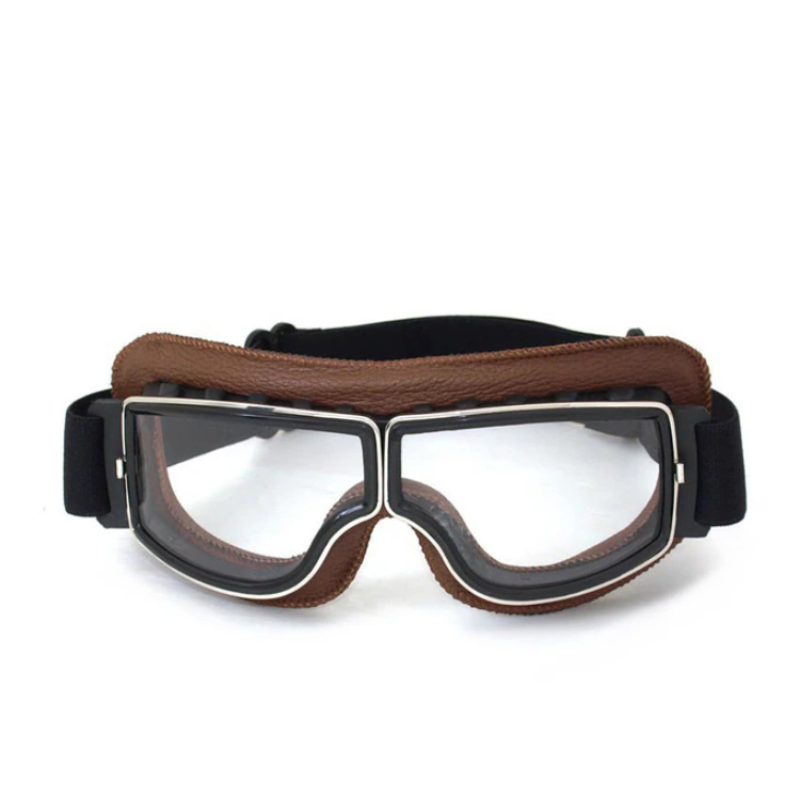 Vintage Motorradbrille im Retro-Stil 1