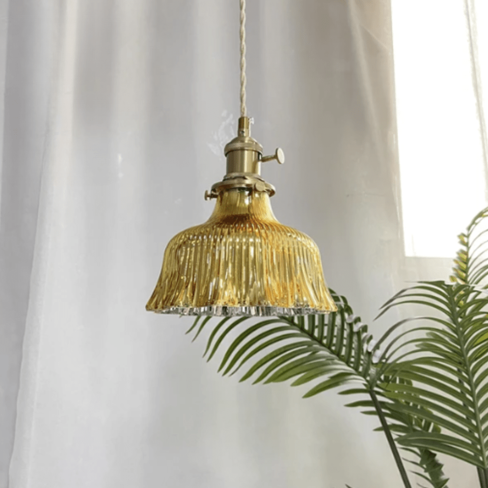 Vintage Pendelleuchte im skandinavischen Stil 2