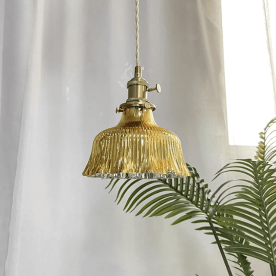 Vintage Pendelleuchte im skandinavischen Stil 2