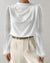Variant image for Damen Top Rundhals Leichtes Polyester für Vielseitige Outfits-1