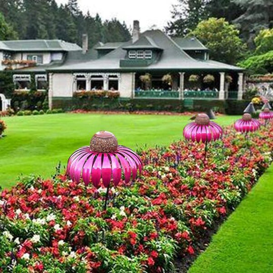 Vogelhaus Blumenform Verspielt für Garten und Terrasse 6
