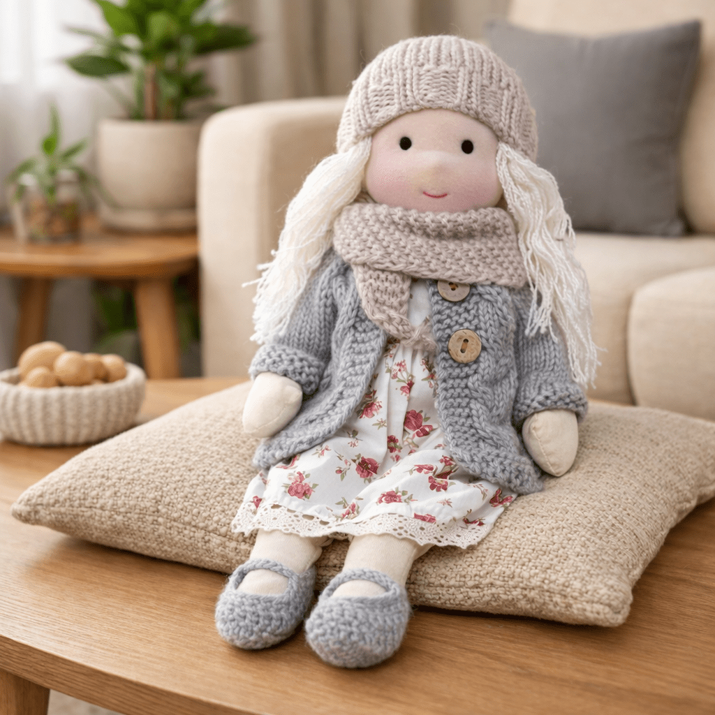 Waldorfpuppe Elora Kreatives Spielzeug für Kinder 29