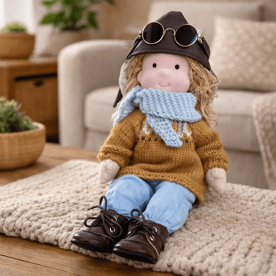 Waldorfpuppe Elora Kreatives Spielzeug für Kinder 35