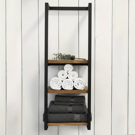 Wand Handtuchhalter Bad Modernes Design Minimalistisch Platin 4