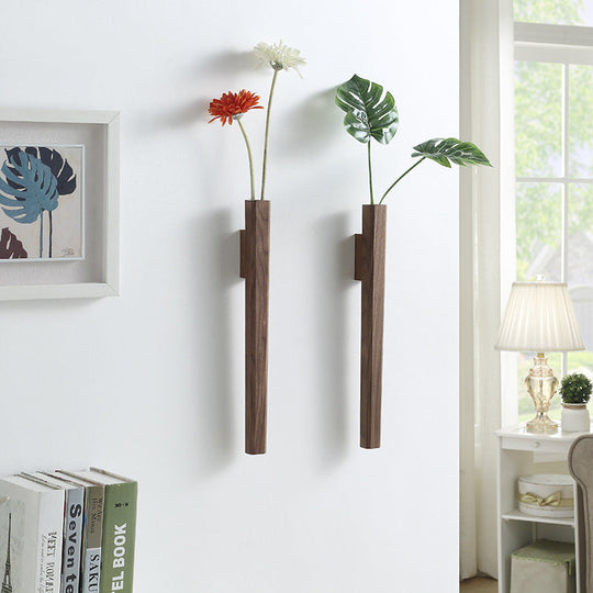 Wanddekor Blumenvase Set Minimalistisch Hängend 1