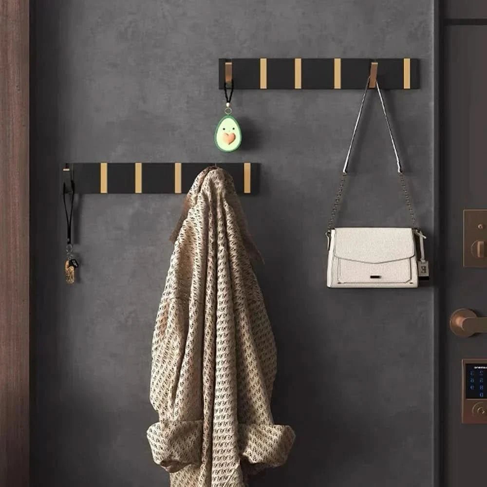 Wandhaken Schwarz Modernes Design für Garderobe und Aufbewahrung 3