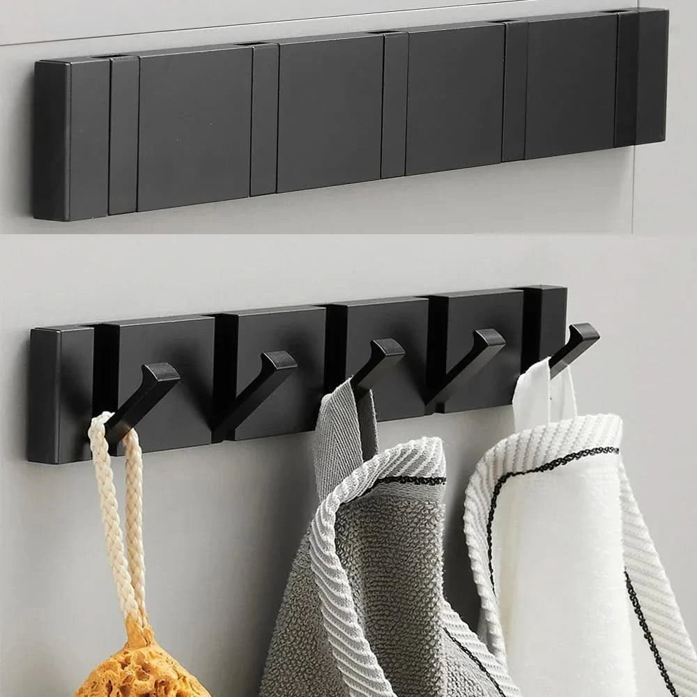 Wandhaken Schwarz Modernes Design für Garderobe und Aufbewahrung 5