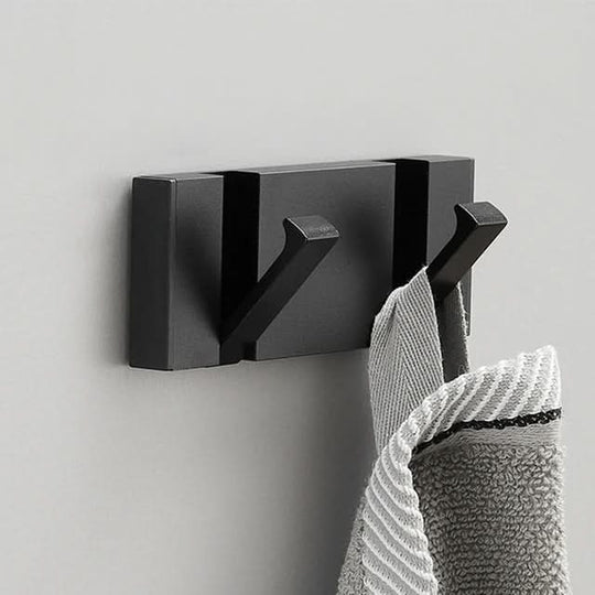 Wandhaken Schwarz Modernes Design für Garderobe und Aufbewahrung 6